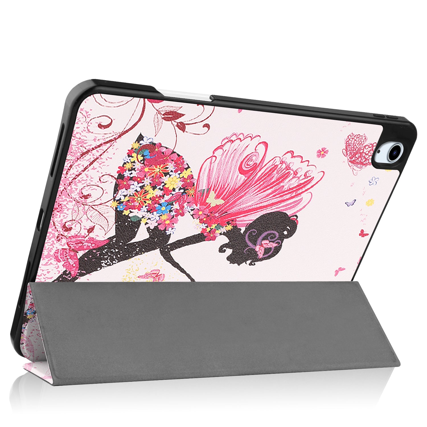 For iPad Air 11 (2024) Case Pattern Printing Protective Cover with Pen Slot and Tri-fold Stand For iPad Air 11 (2024) Case Pattern Printing Protective Cover with Pen Slot and Tri-fold Stand